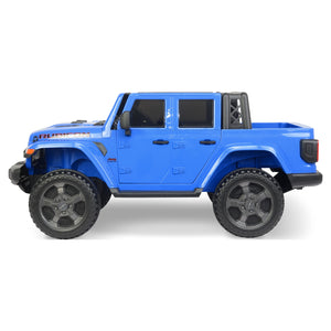 12V Gladiator Rubicon Battery-Powered 2-Seater Ride-On Vehicle in Blue Trend Times 11