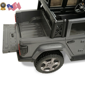 12V Battery-Powered Gladiator Rubicon 2-Seater Ride-On Vehicle for Kids Ages 3-8 Gray Trend Times 9