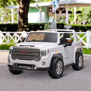 12V GMC Sierra HD Kids Ride-On Car with Battery, Remote Control, and Music Trend Times 0