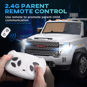 12V GMC Sierra HD Kids Ride-On Car with Battery, Remote Control, and Music Trend Times 5