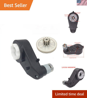 12V High-Speed Gearbox Motor with Quick-Change Connectors for Ride-On Toys Trend Times Variant 0
