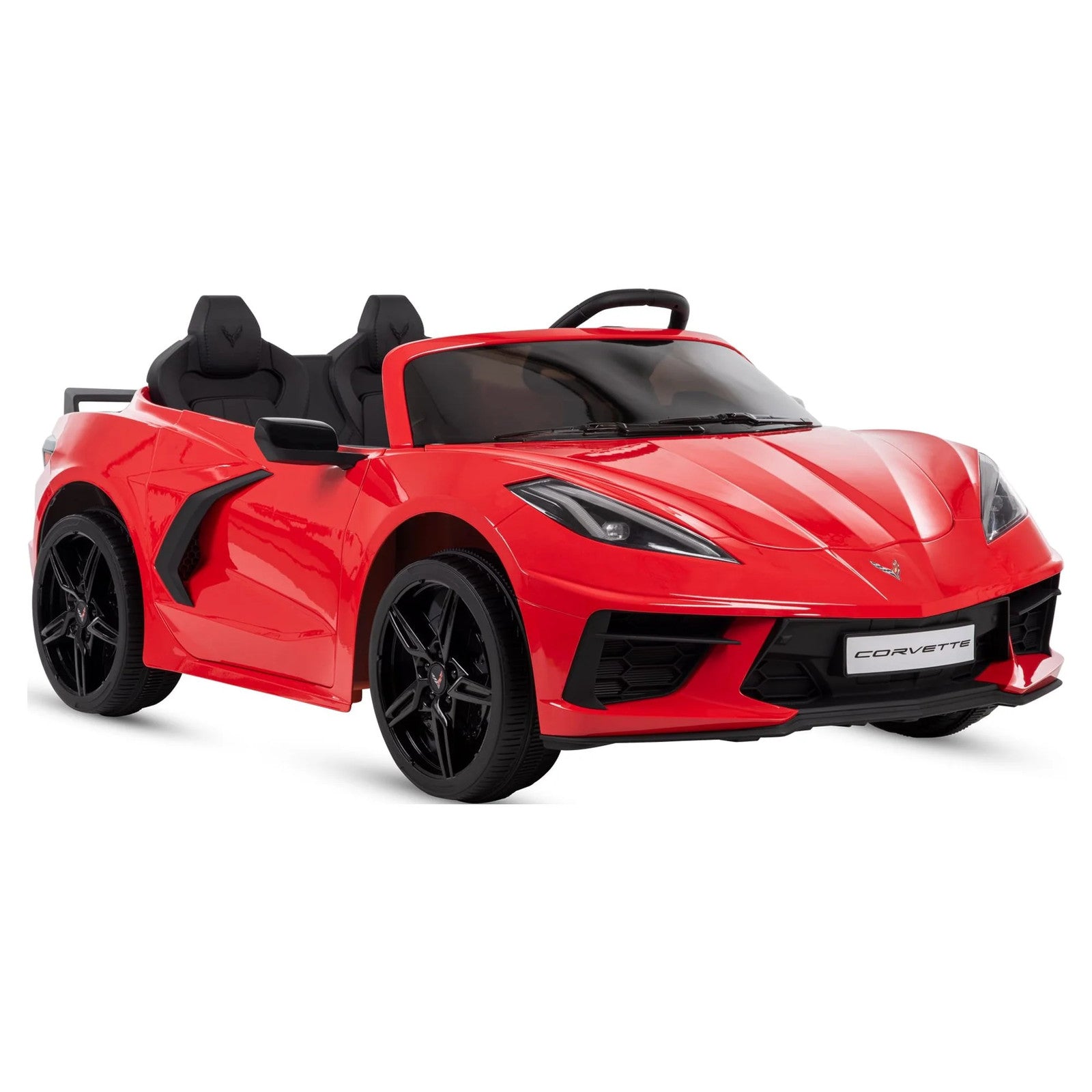 12V Battery-Powered Corvette Stingray Ride-On Car with Sounds for Kids Ages 3+ Trend Times 0