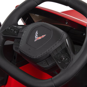 12V Battery-Powered Corvette Stingray Ride-On Car with Sounds for Kids Ages 3+ Trend Times 10