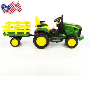 12V Ride-On Ground Force Tractor for Children Ages 3-7 Trend Times 5