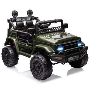 12V 2-Seater Electric Ride-On Truck Car with Parent Remote Control for Kids Trend Times 13