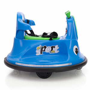 12V Electric Ride-On Bumper Car for Kids with 360-Degree Spin, Ages 3-8 Trend Times 4
