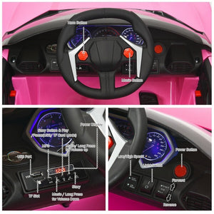 12V Kids Electric Ride-On Car with 2.4G Remote Control, Power Wheels, and Lights Trend Times 11