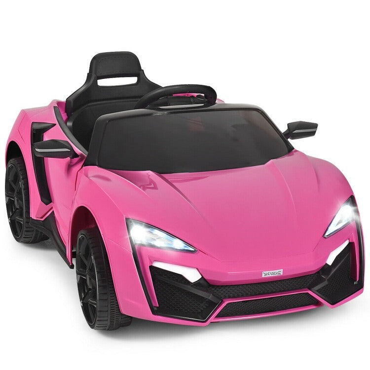 12V Kids Electric Ride-On Car with 2.4G Remote Control, Power Wheels, and Lights Trend Times 4