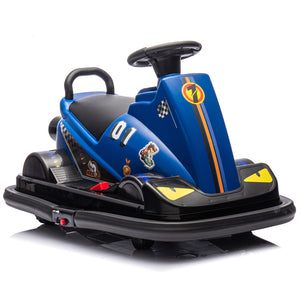 12V Ride-On Motorized Bumper Car for Kids Ages 3-5 with 360° Rotation and 1.55 MPH Speed Trend Times 11