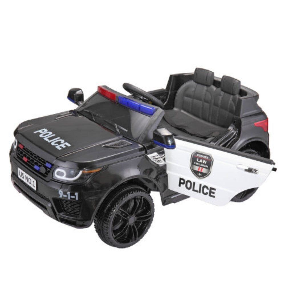 12V Electric Police Ride-On Car for Kids with Parental Remote Control and Battery Powered Trend Times 8