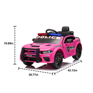 12V Kids Ride-On Toy Car with Remote Control, 3-Speed, 4-Wheel Suspension, 2.5 MPH for Ages 3-8 Trend Times 3