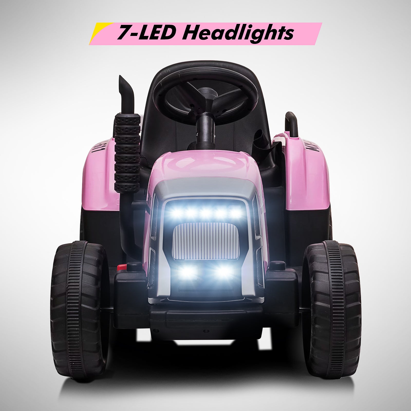 12V Electric Ride-On Tractor with Trailer and Remote Control for Kids Trend Times 20