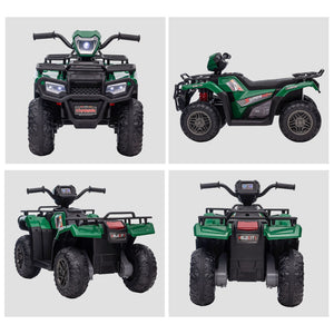 12V Battery Operated Kids 4-Wheeler ATV for Ages 3-5 Green Trend Times 9