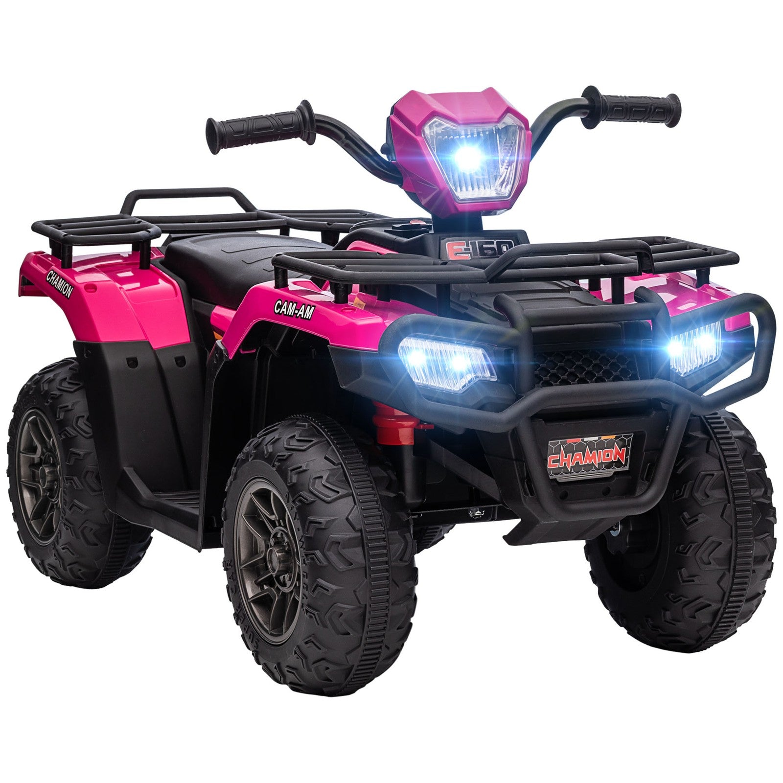 12V Battery-Powered Kids 4-Wheeler ATV for Ages 3-5 Pink Trend Times 2