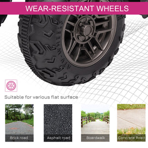 12V Battery-Powered Kids 4-Wheeler ATV for Ages 3-5 Pink Trend Times 6