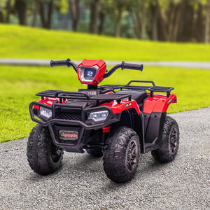 12V Battery Operated Kids 4-Wheeler ATV for Ages 3-5 Red Trend Times 8