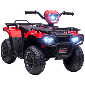 12V Battery Operated Kids 4-Wheeler ATV for Ages 3-5 Red Trend Times Variant 0