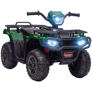 12V Kids Battery Operated ATV with AUX and USB Ports, Durable Wear-Resistant Tires Trend Times 0