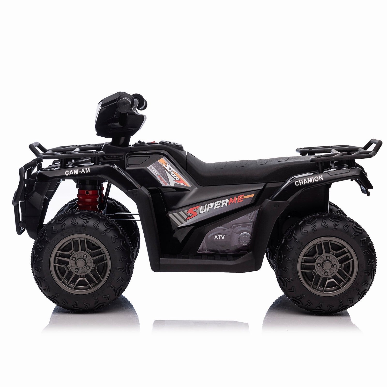 12V Kids Electric 4-Wheeler ATV with LED Lights, MP3 Player, and Adjustable Speed Trend Times 3