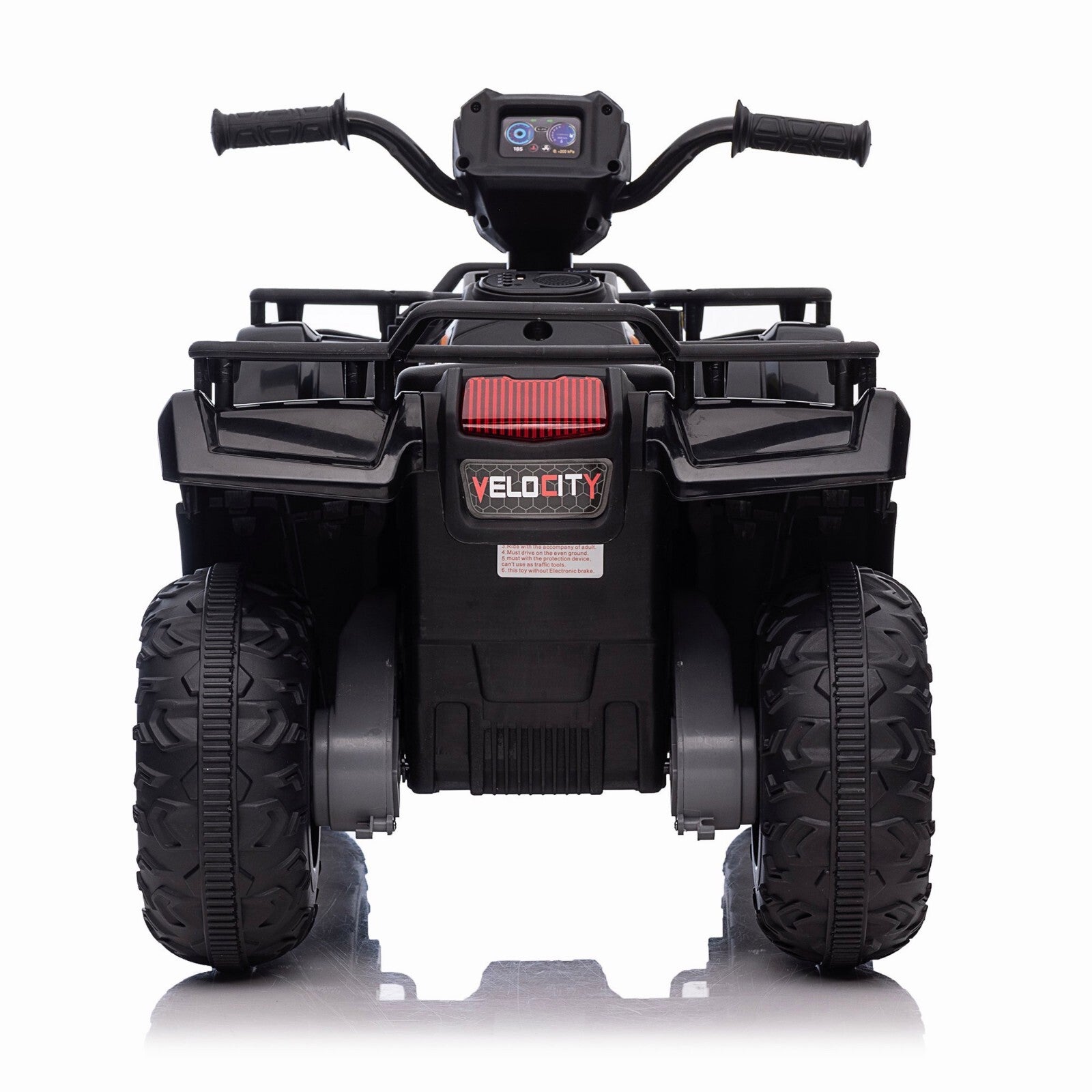 12V Kids Electric 4-Wheeler ATV with LED Lights, MP3 Player, and Adjustable Speed Trend Times 5