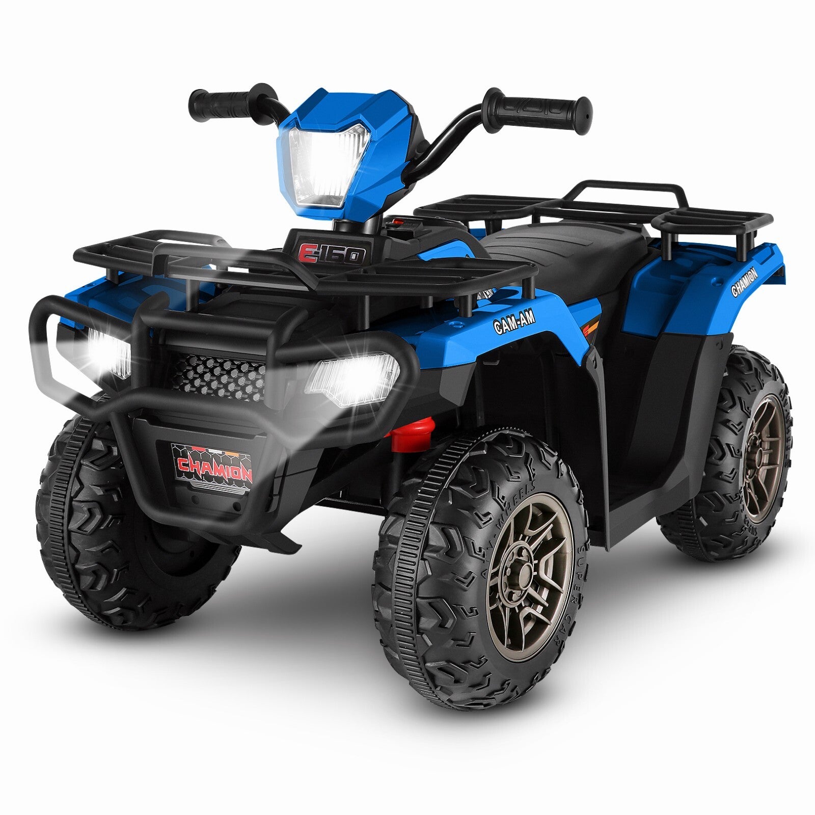 12V Kids Electric 4-Wheeler ATV with LED Lights, MP3 Player, and Adjustable Speed Trend Times 7
