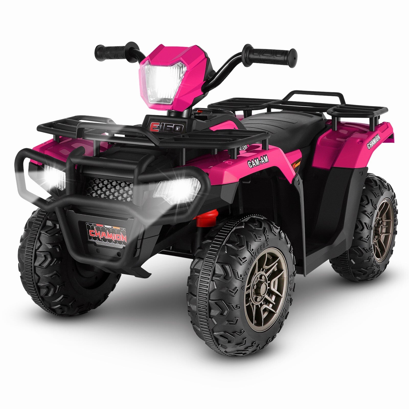 12V Kids Electric 4-Wheeler ATV with LED Lights, MP3 Player, and Adjustable Speed Trend Times 9