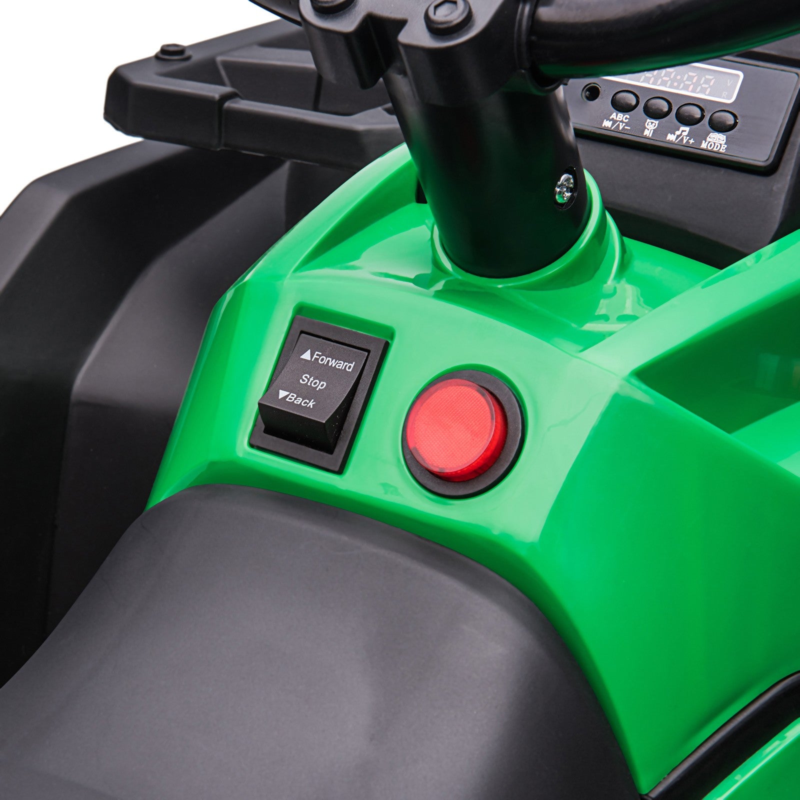 12V Kids ATV Quad Toy Car with Music and Headlights Green Trend Times 10