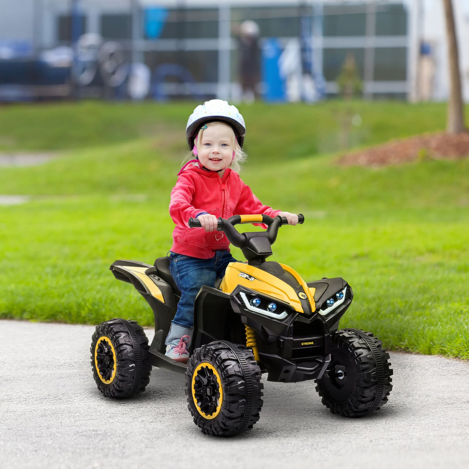12V Kids Four-Wheeler ATV Quad Car with Forward and Reverse Function Trend Times 1