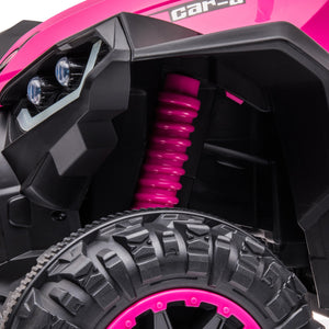12V Kids Pink ATV Quad Car with Forward and Reverse Drive Trend Times 10
