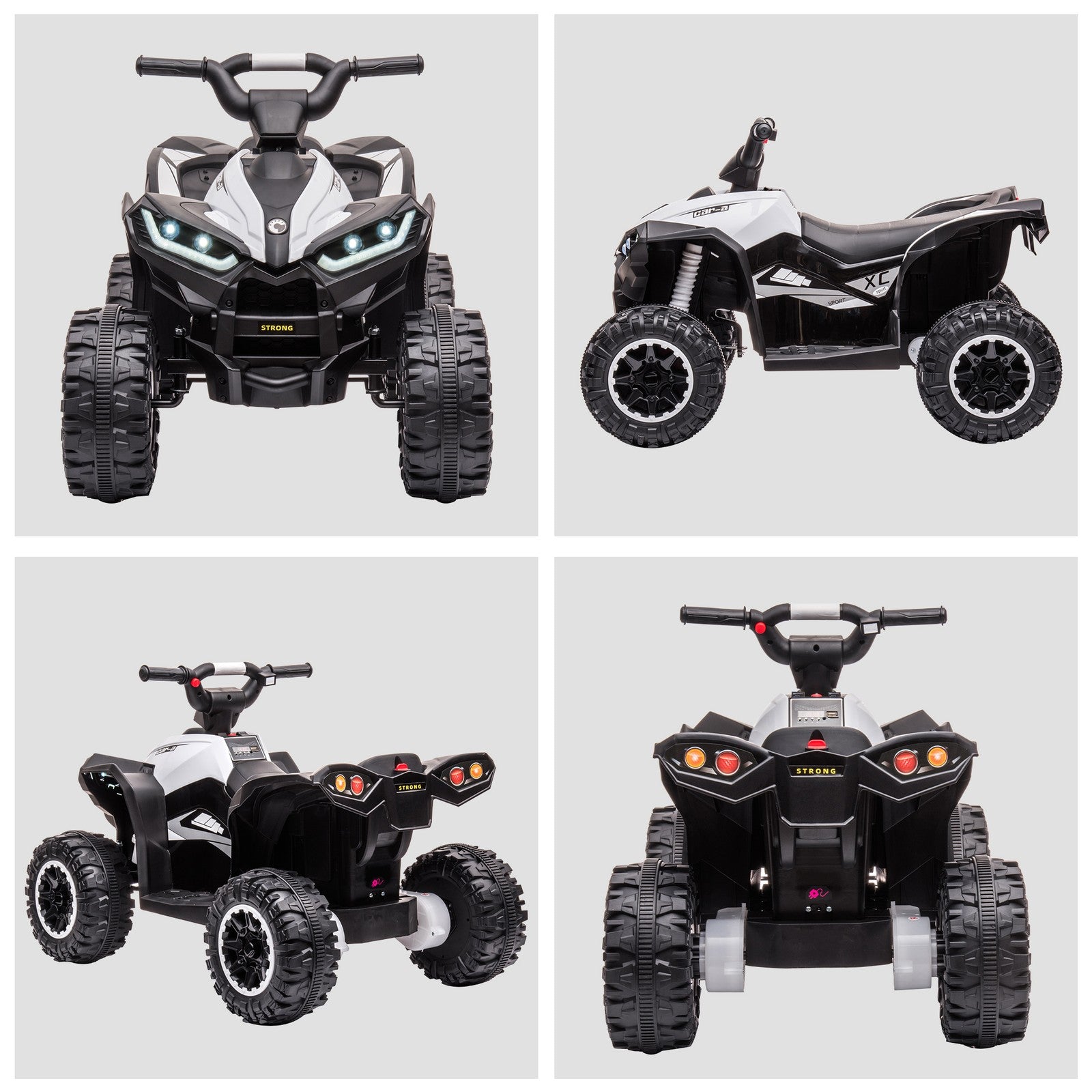 12V Kids ATV Quad Car with Forward and Reverse Function and Music Trend Times 9