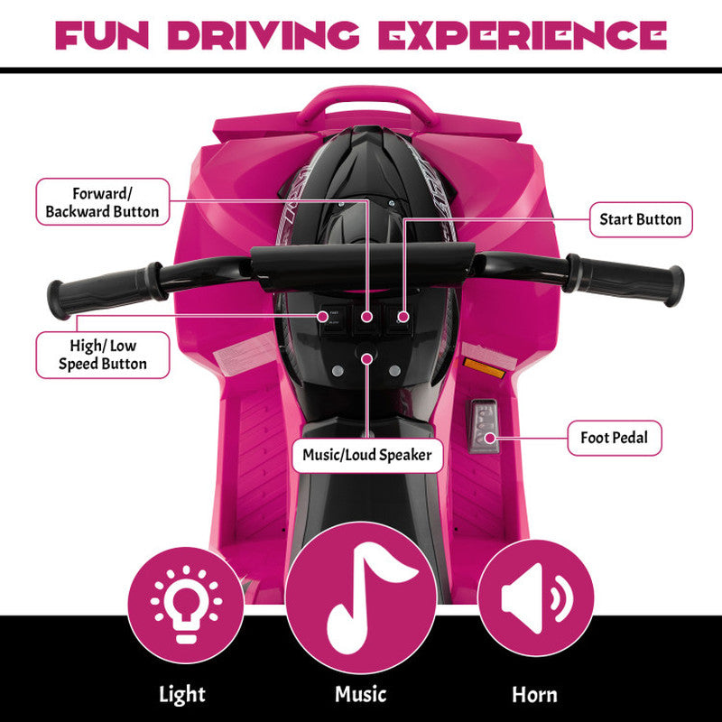 12V Kids ATV Ride-On with Adjustable Speed and Comfortable Seat for Outdoor Fun Trend Times 6
