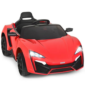 12V Battery-Powered Electric Ride-On Car for Toddlers with Remote Control and Lights Trend Times 4