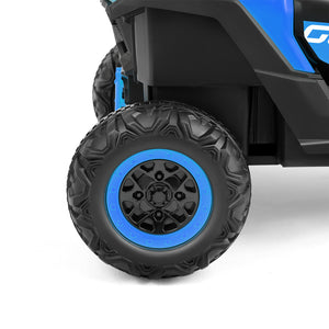 12V Blue Kids Electric Off-Road Ride-On UTV Vehicle with Music, LED Lights, and Remote Control Trend Times 16