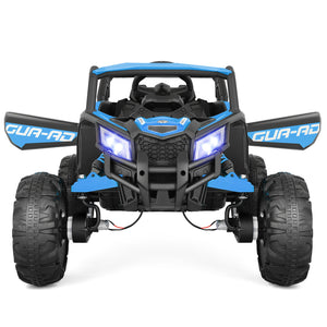 12V Blue Kids Electric Off-Road Ride-On UTV Vehicle with Music, LED Lights, and Remote Control Trend Times 18