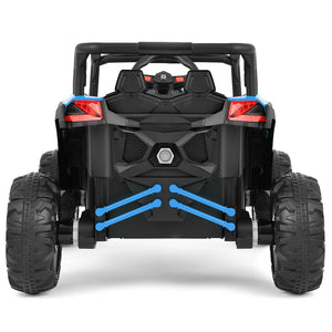 12V Blue Kids Electric Off-Road Ride-On UTV Vehicle with Music, LED Lights, and Remote Control Trend Times 23