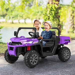 12V Electric Ride-On Dump Truck for Kids with 2 Seats, 4 Wheels, and Remote Control Trend Times 8