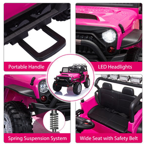 12V Electric Ride-On Car for Kids with Remote Control, Suitable for Ages 3-8 Years Trend Times 2