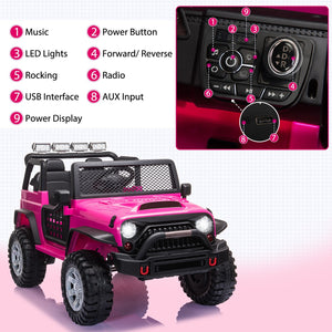 12V Electric Ride-On Car for Kids with Remote Control, Suitable for Ages 3-8 Years Trend Times 5