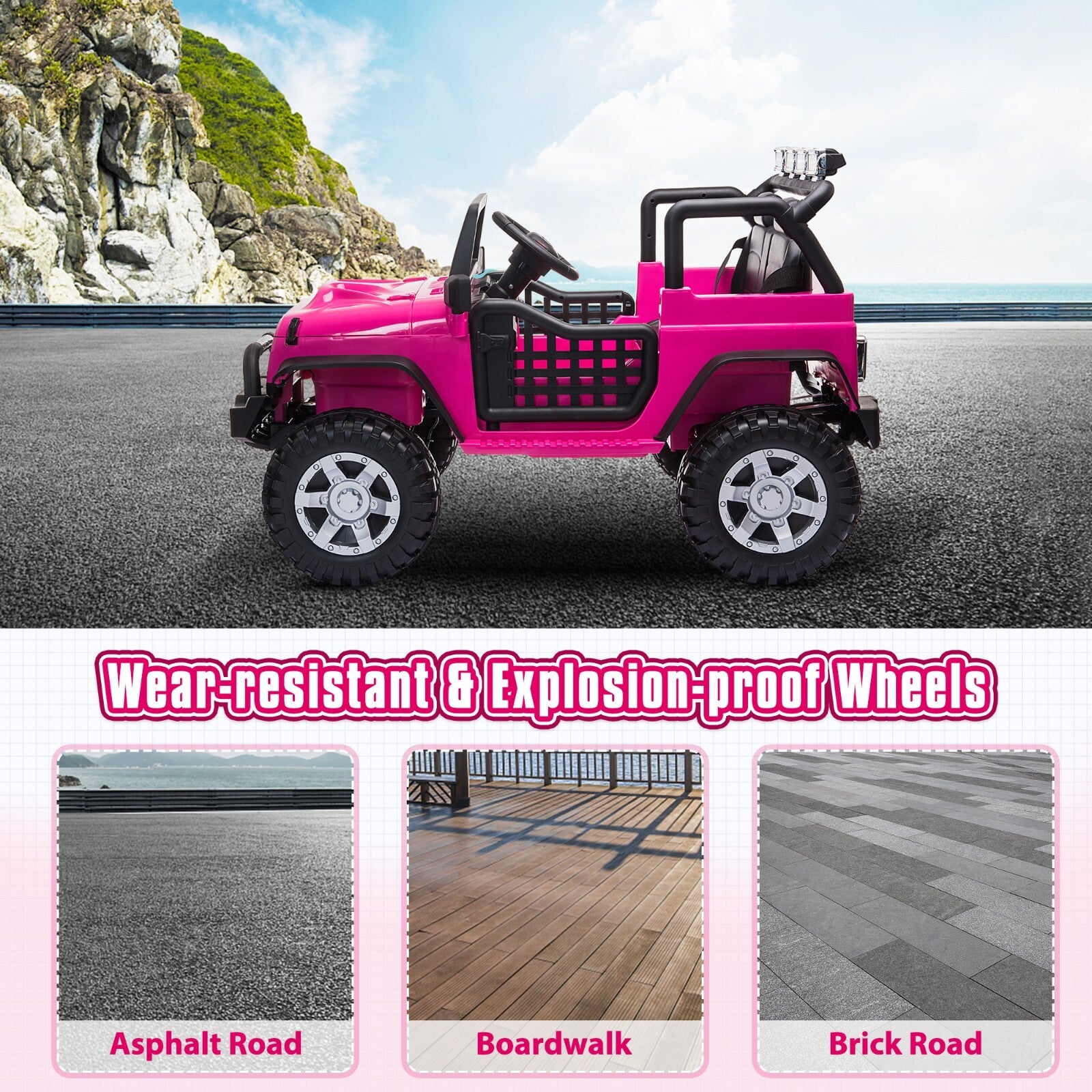 12V Electric Ride-On Car for Kids with Remote Control, Suitable for Ages 3-8 Years Trend Times 8