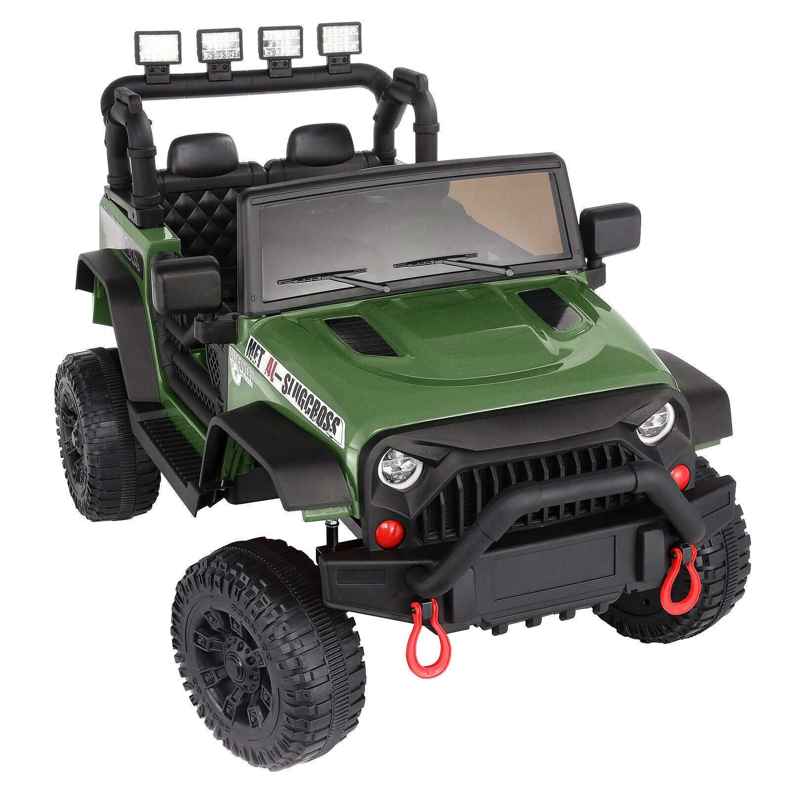 12V Kids Ride-On Truck with Remote Control, Power Wheels, and LED Lights Trend Times 1