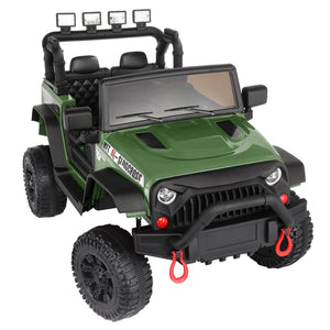 12V Kids Ride-On Truck with Remote Control, Power Wheels, and LED Lights Trend Times 1