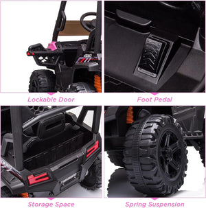 12V Kids Ride-On Truck with Remote Control, LED Lights, and Music Trend Times 3