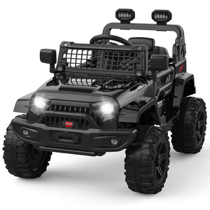 12V Kids Ride-On Truck Vehicle with Power Wheels, Remote Control, and Bluetooth Trend Times 1