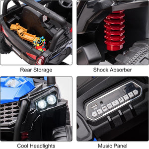12V Kids Ride-On Truck with Remote Control, Power Wheels, and LED Lights Trend Times 6