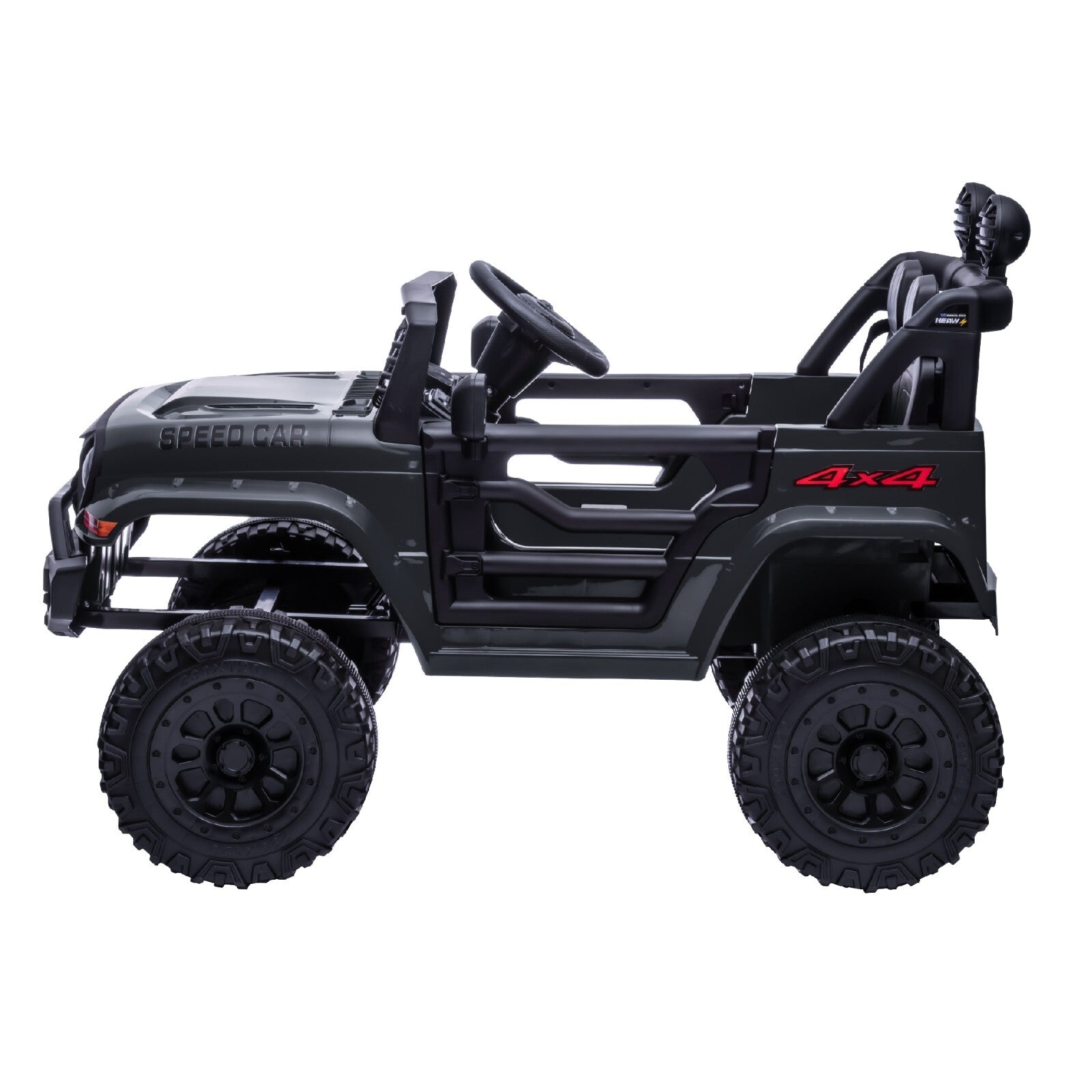 12V Electric Ride-On Jeep for Kids with 2x55W Motors, Battery Power, and Remote Control Trend Times 7