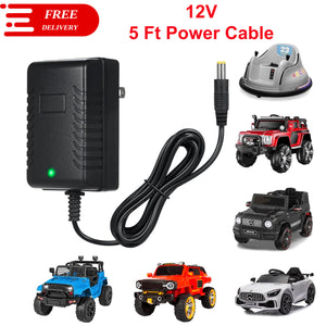 12V Kids Ride-On Car Battery Charger for Electric Toy Vehicles Trend Times Variant 0