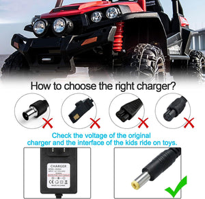 12V Battery Charger for Kids Ride-On Toys and SUV Cars Trend Times 3