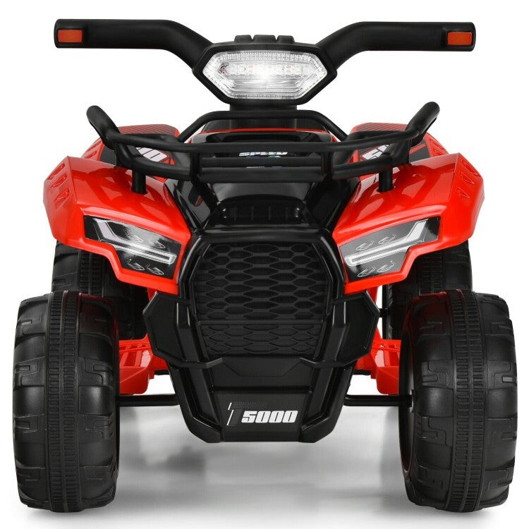 12V Kids Electric 4-Wheeler ATV Ride-On Vehicle with MP3 and LED Lights - Red Trend Times 12