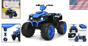 12V Kids Electric 4-Wheeler ATV with Music and Realistic Driving Features Trend Times 1