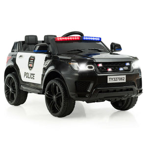 12V Kids Electric Ride-On Police Car with Bluetooth and Remote Control Trend Times Variant 4
